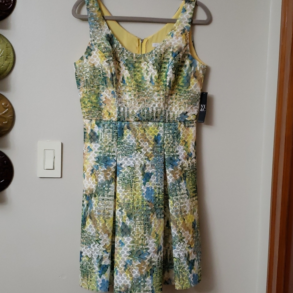 New York & Company Colorful sleeveless dress
